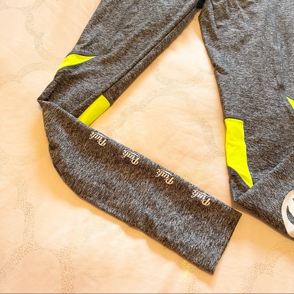 Pink Victorias Secret ultimate yoga leggings gray neon XS - Picture 3 of 5